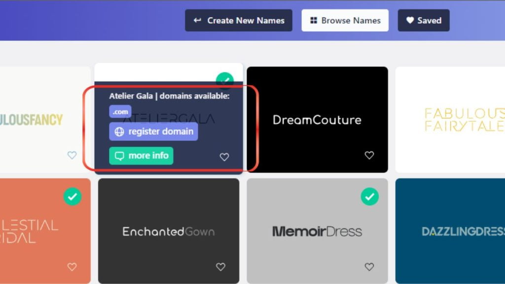 Namelix business name generator overview